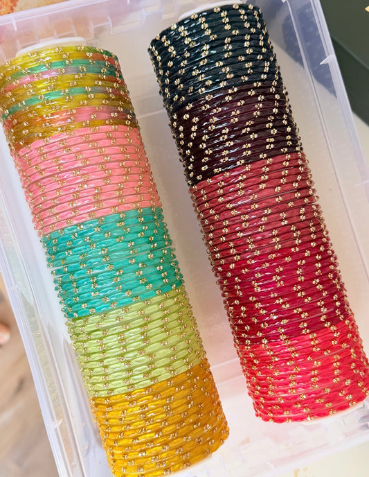 Simran Glass Bangle Box