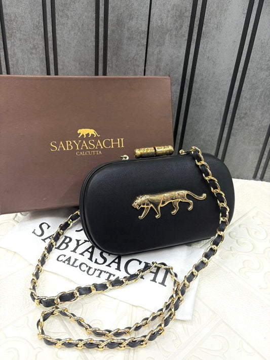 Sabya Inspired Premium Clutch with Detachable Chain