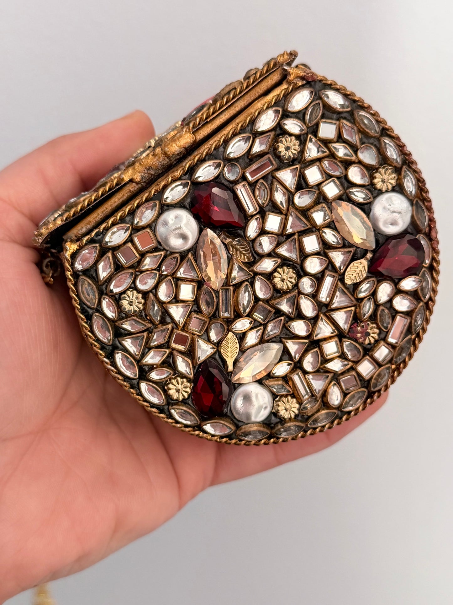 Mini Turkish Clutch With Detachable Chain