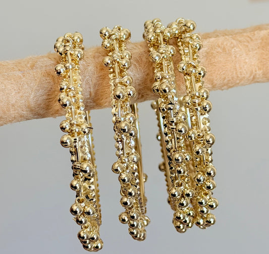 Sunidhi Kashmiri Ghungroo Bangle Set-Pack of 4