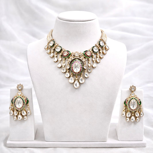 Tisha Moissanite Necklace Set