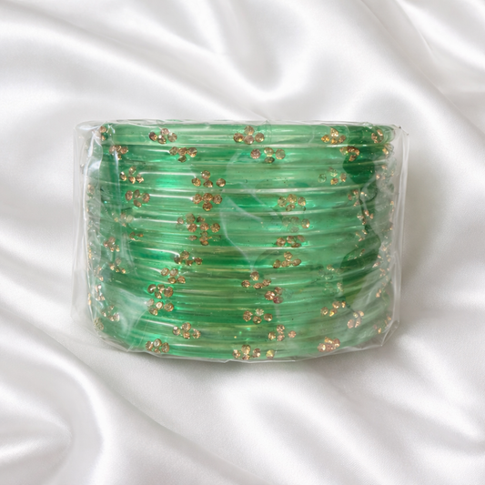 Ishita Glass Bangle Set