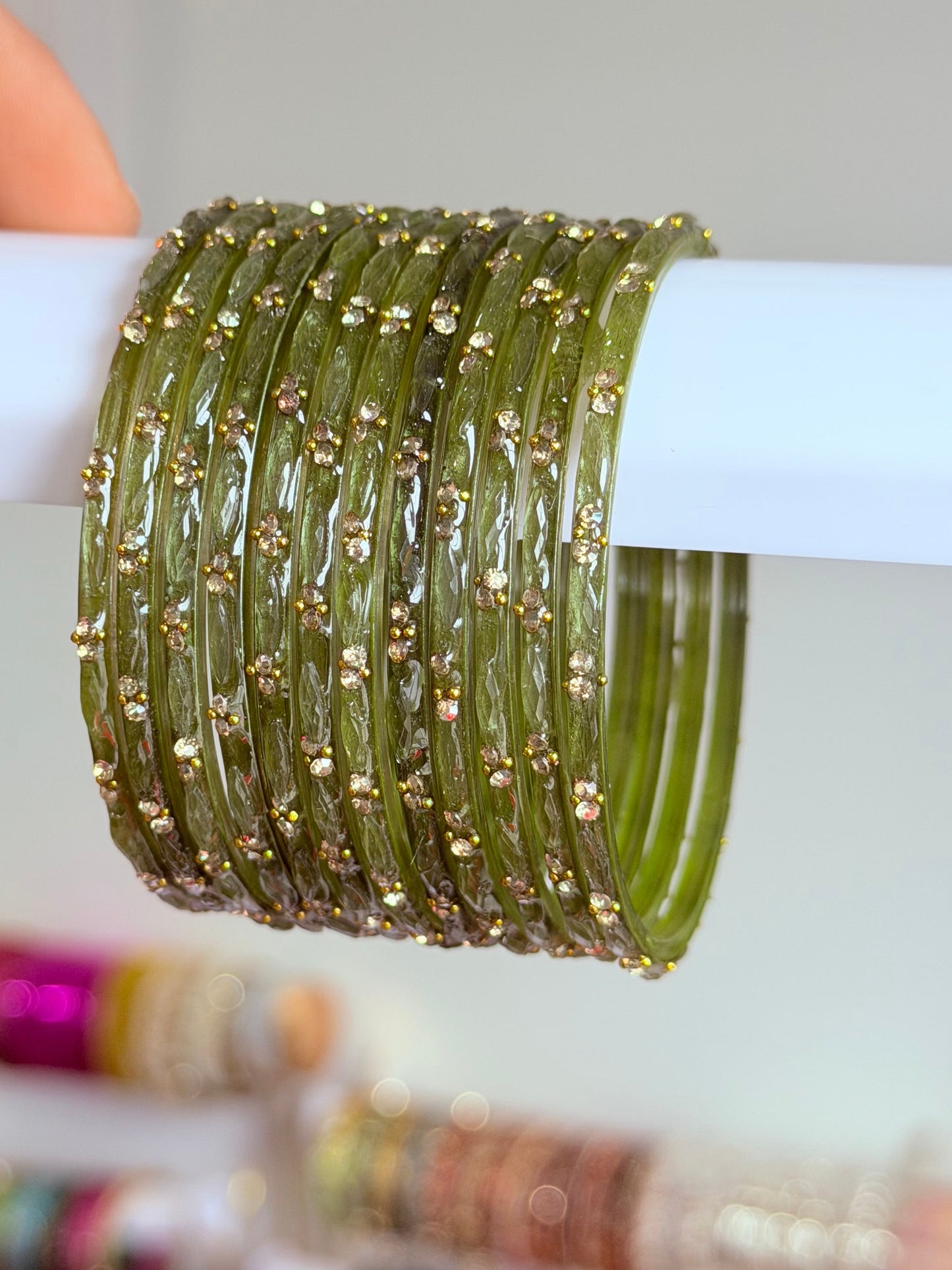 Mohabbat Glass Bangle Set