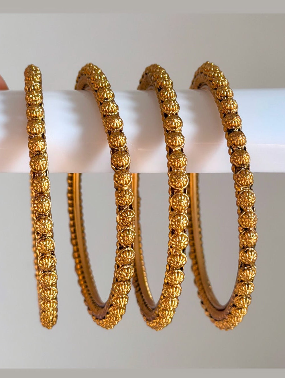 Naina Premium Gold Plated Bangle Set of 4