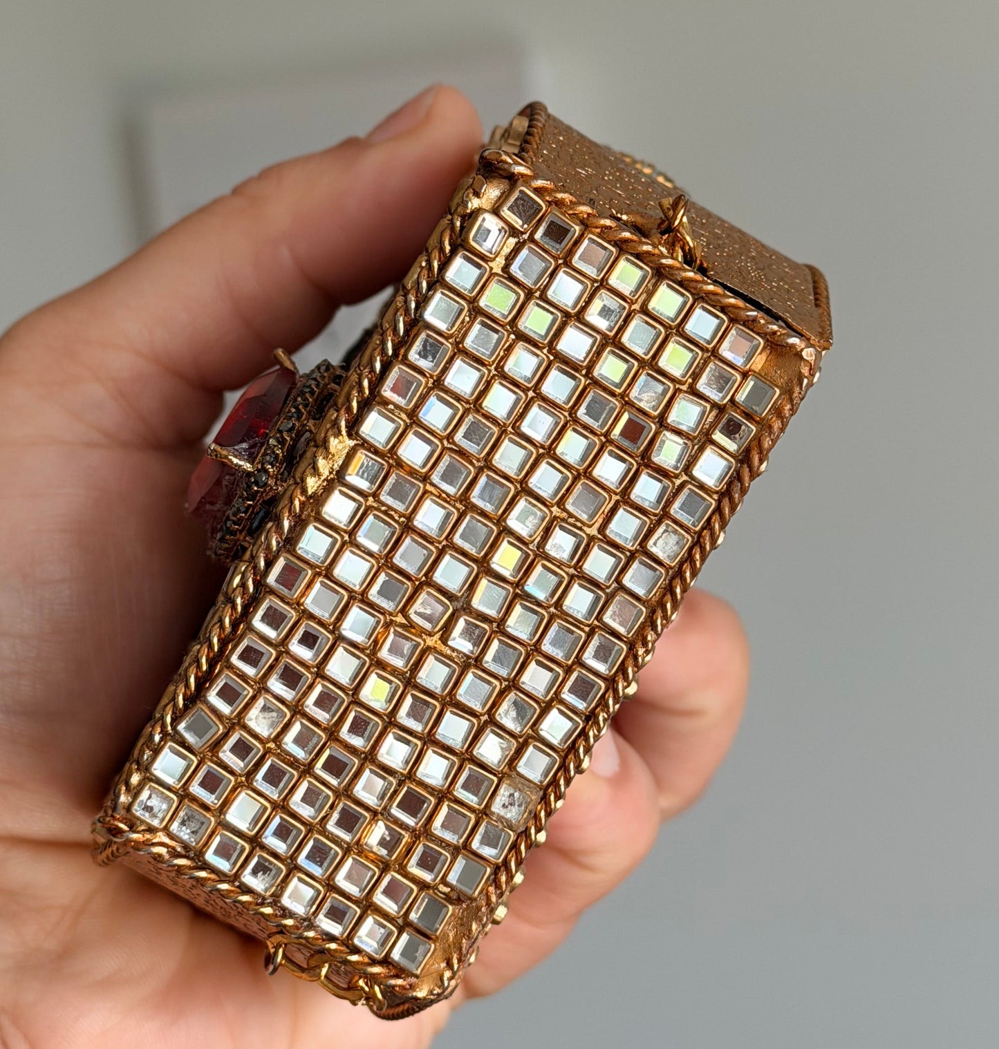 Naina Turkish Style Mini Kundan Clutch