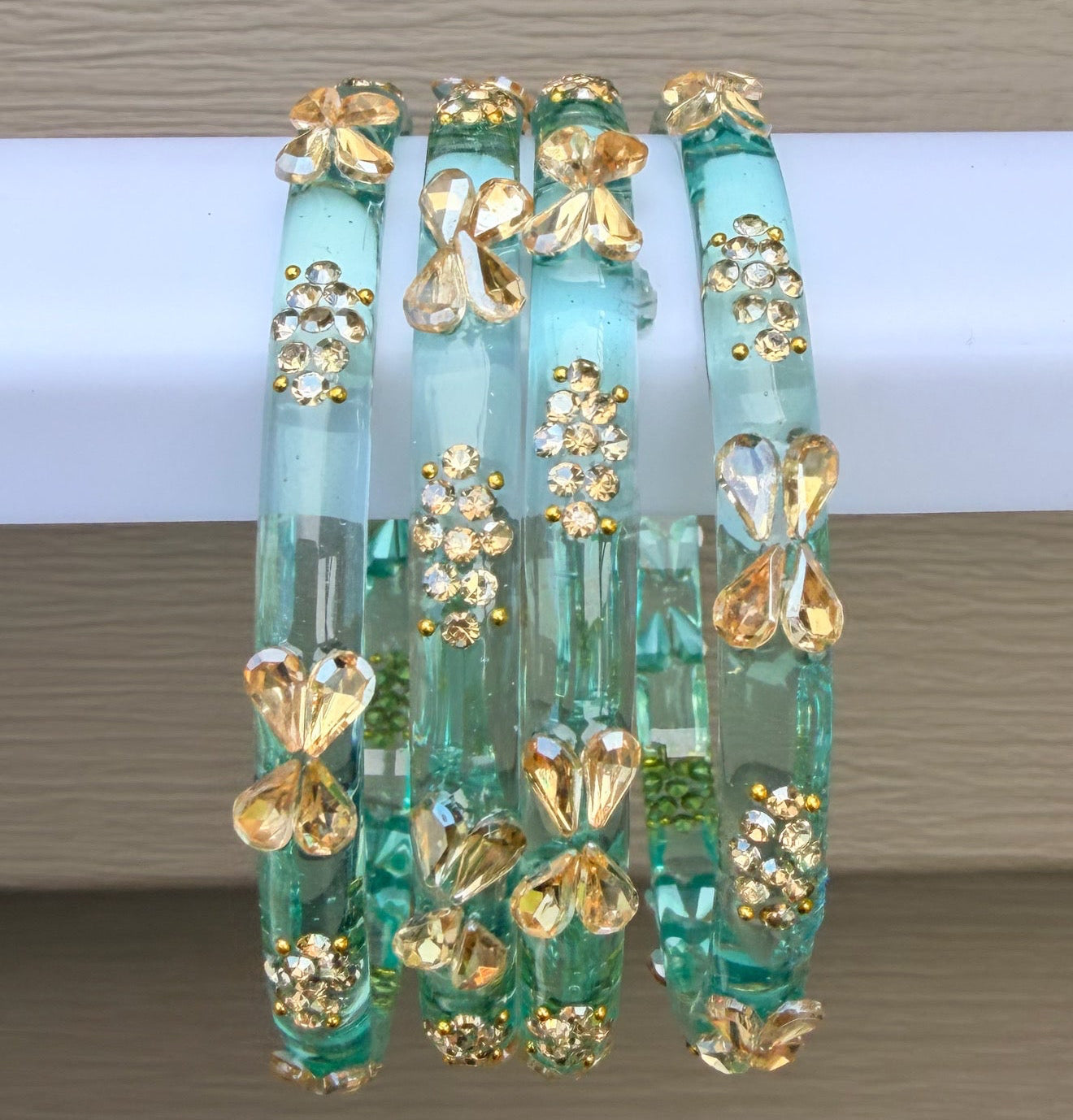 Aashna Glass Bangle Set of 4