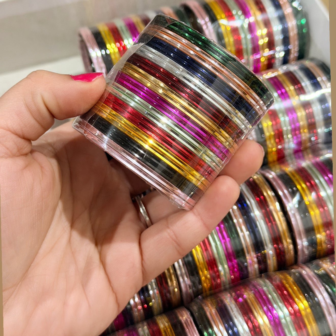 Multi Color Kids Bangle Set