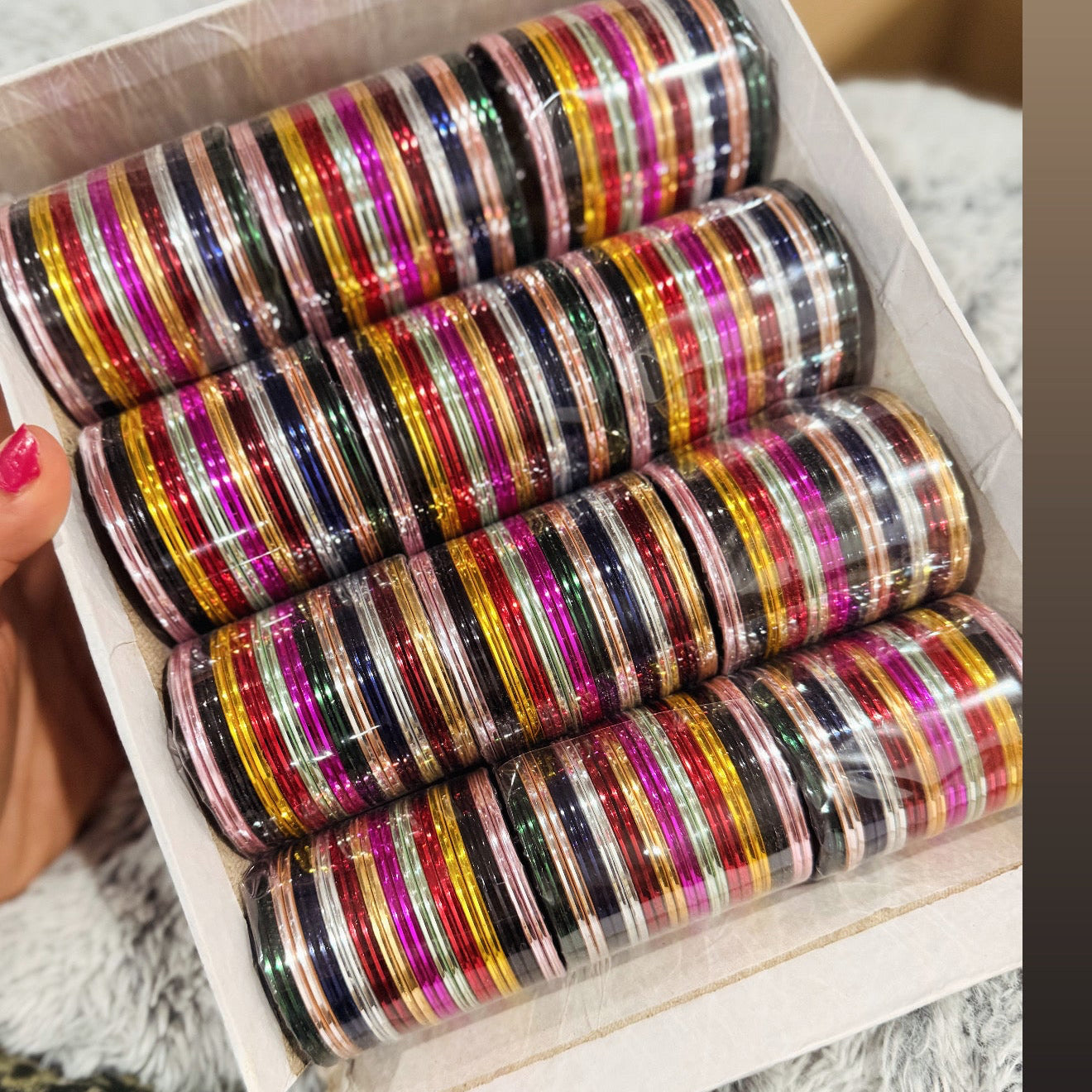 Multi Color Kids Bangle Set