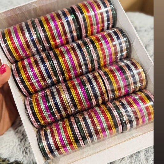 Multi Color Kids Bangle Set