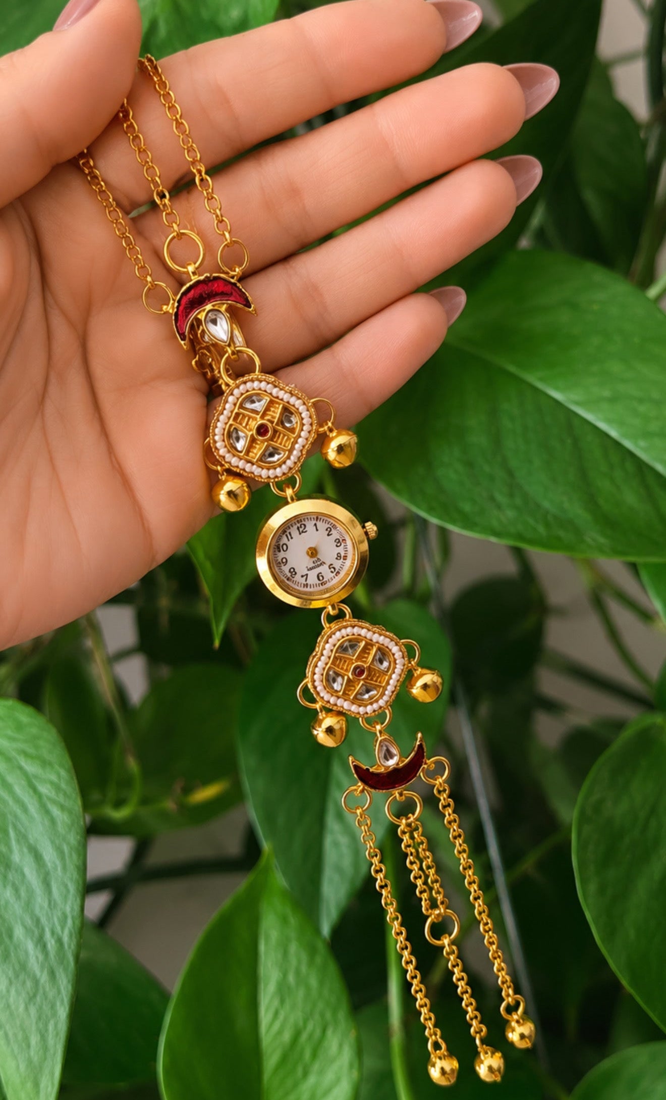 Sheena Kashmiri Style Watch-Adjustable