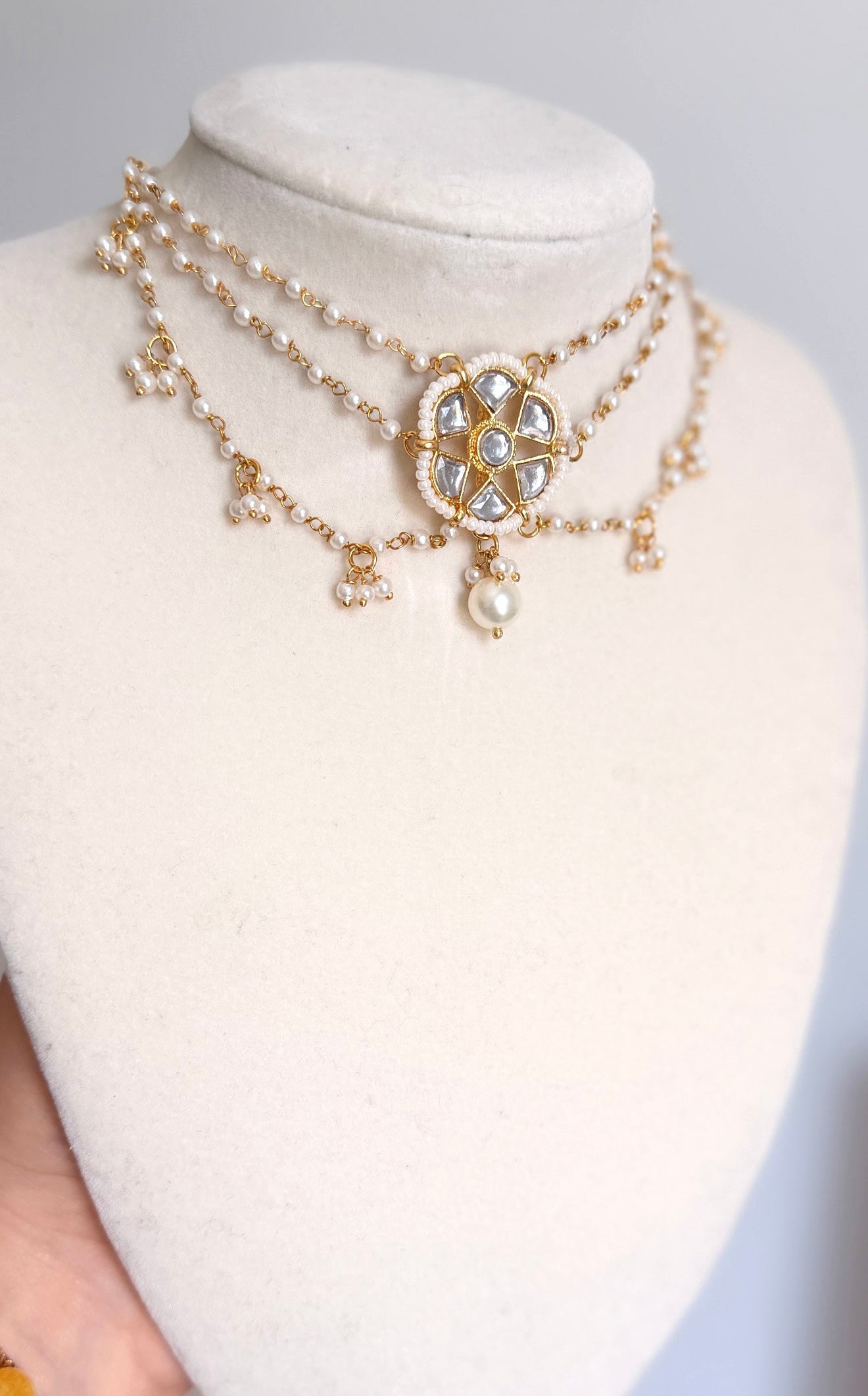 Seher Pearl Choker Set