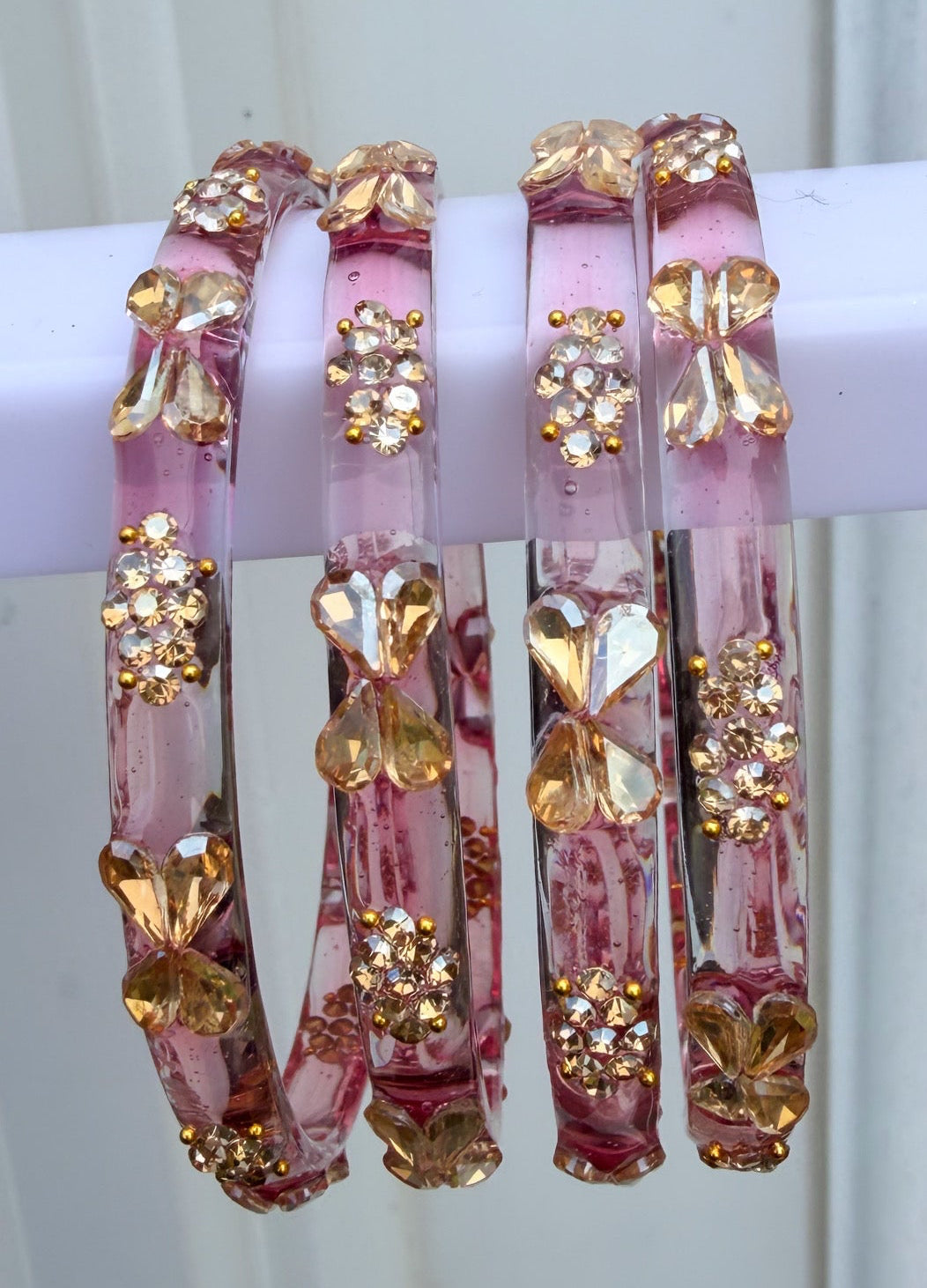 Aashna Glass Bangle Set of 4
