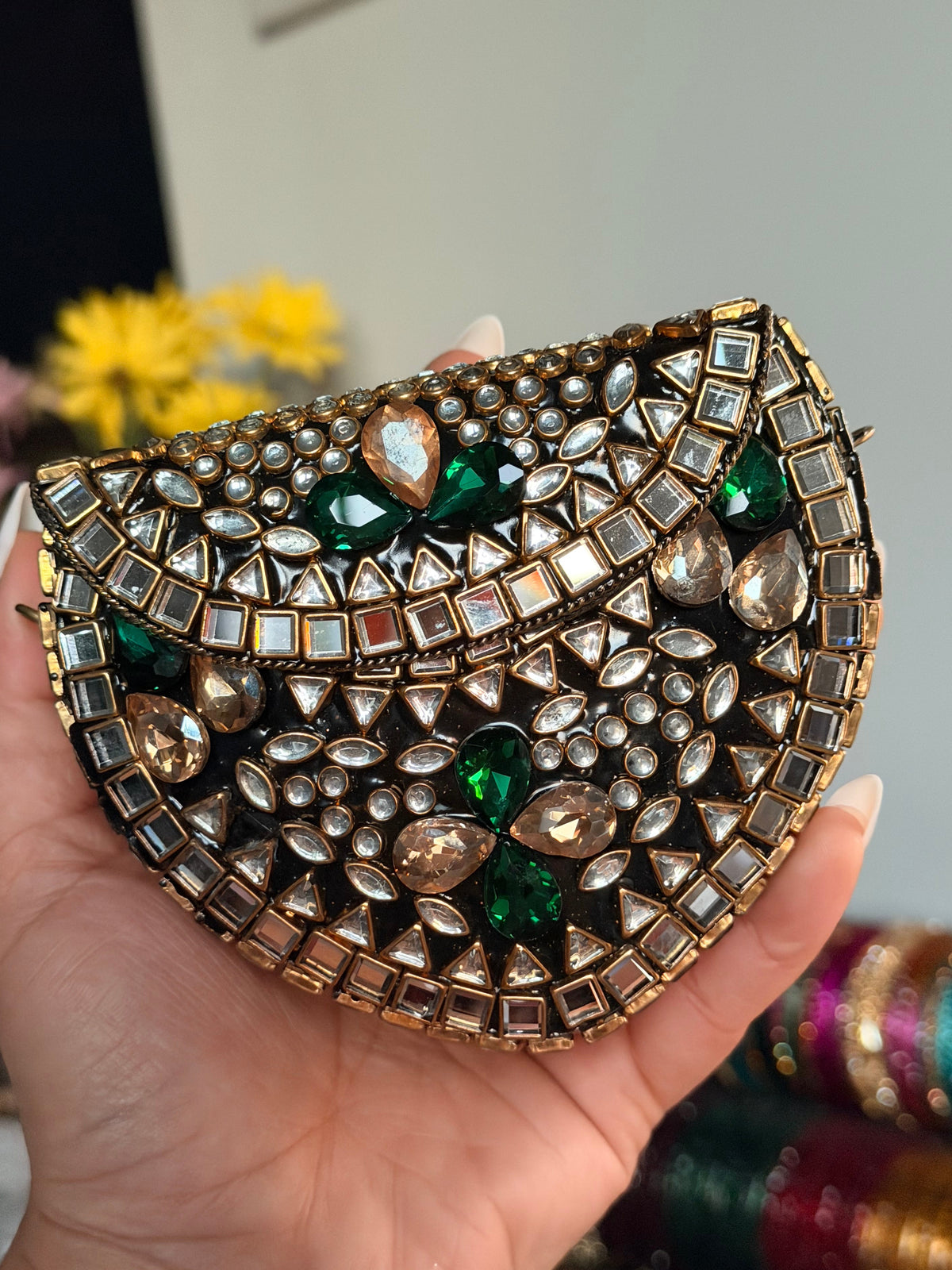 Nisha Kundan Clutch