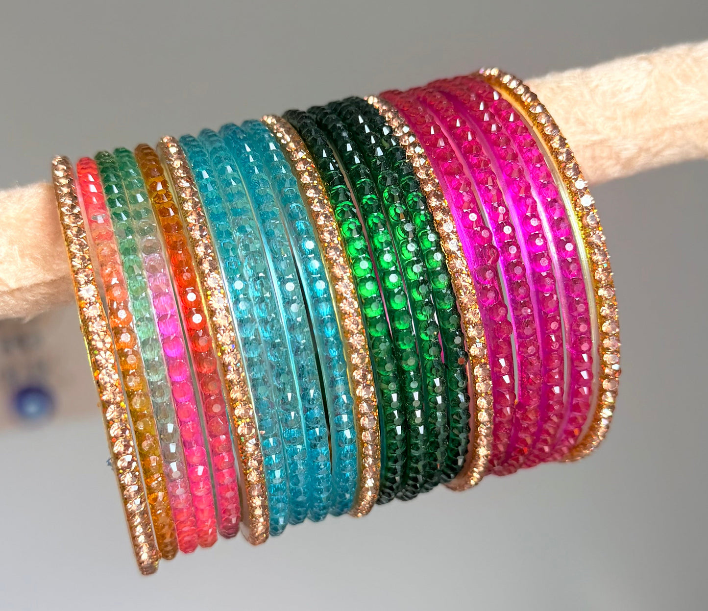 Laila Glass Bangle Set