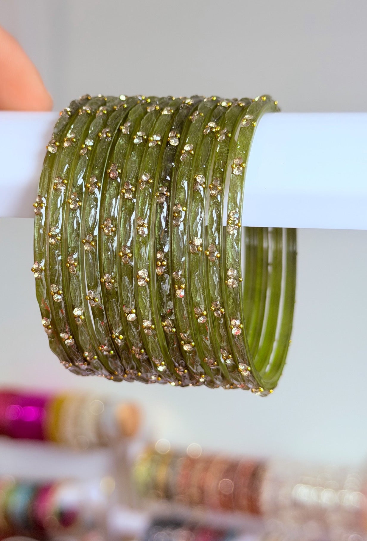 Mohabbat Glass Bangle Set