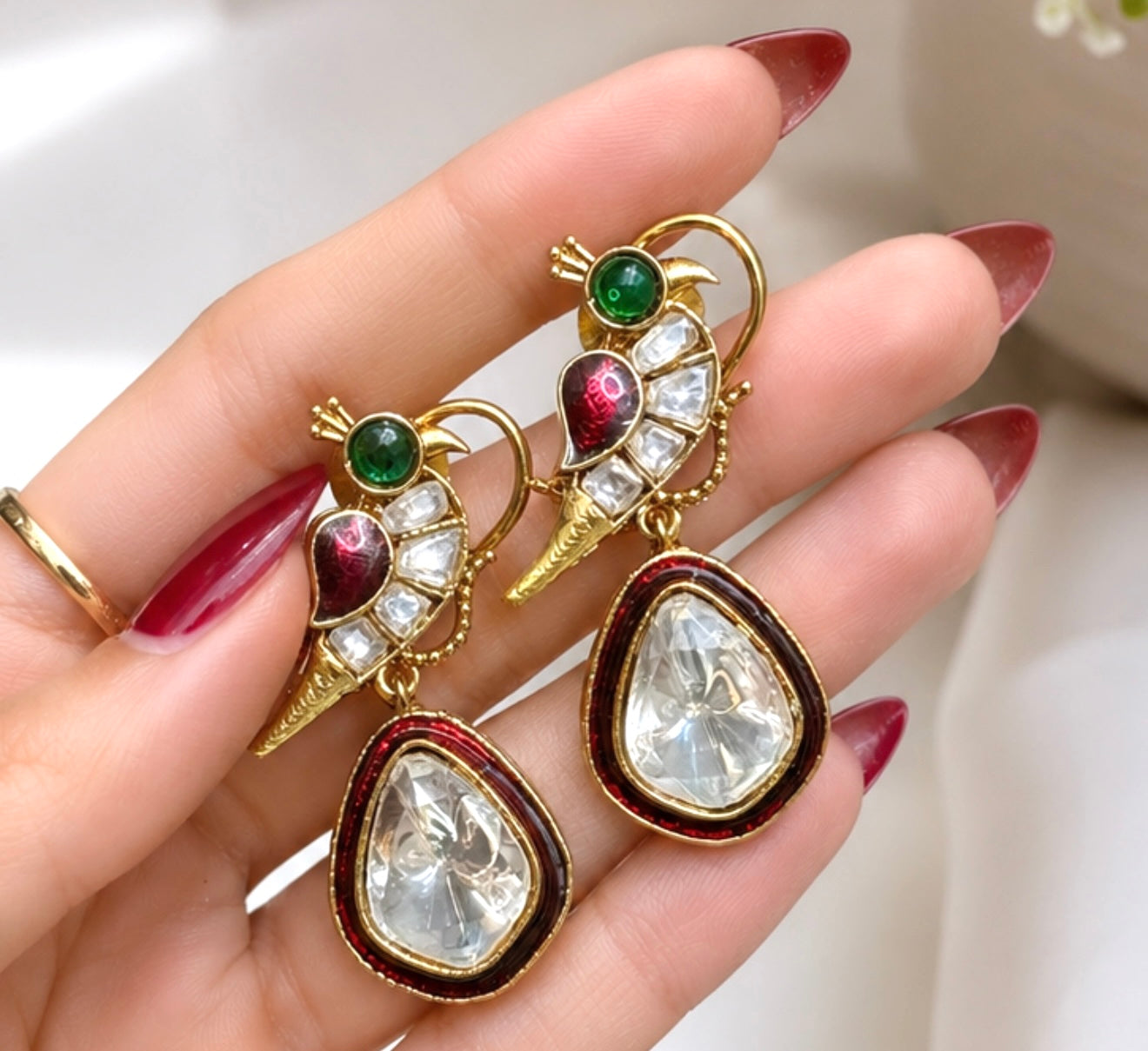 Nikita Moissanite Earrings