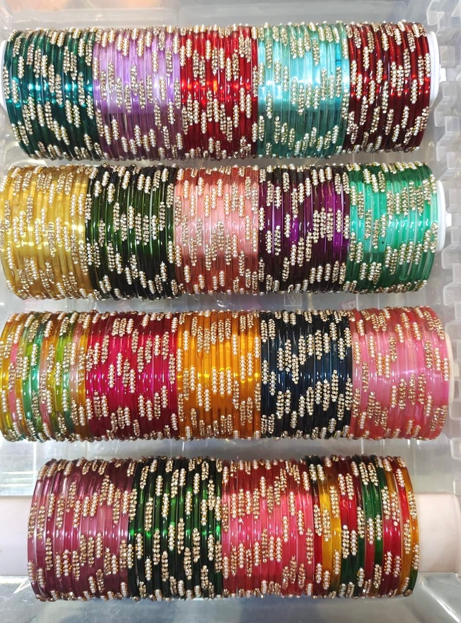 Sophia Pearl Bangle Set