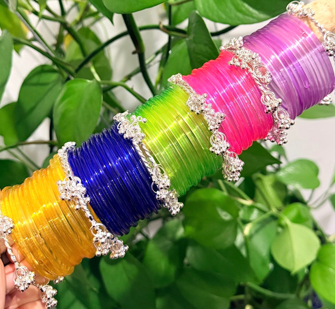 Mannat Plain Glossy Bangle Set
