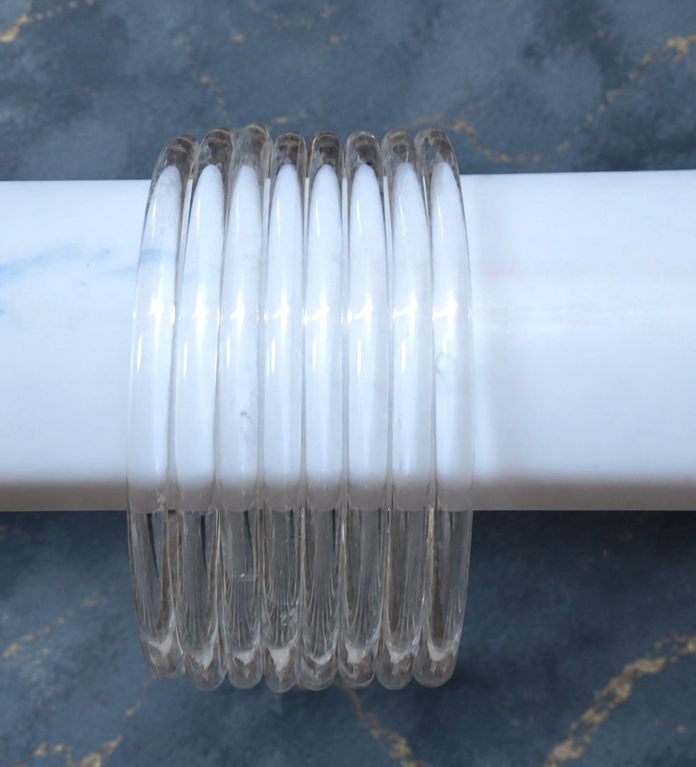 Sonam Clear Jelly Bangles