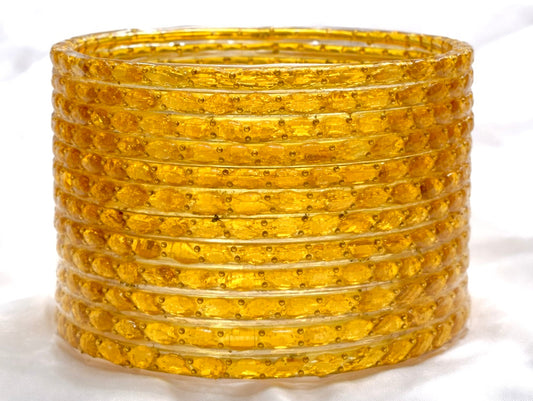 Sneha Raindrop Glass Bangles