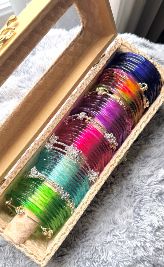 Sania Jelly Bangle Box-Box is Included