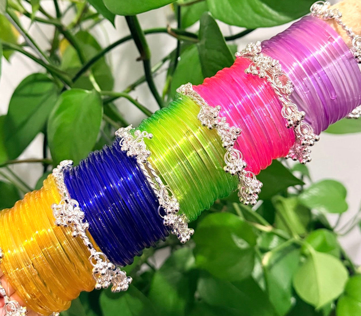 Mannat Plain Glossy Bangle Set