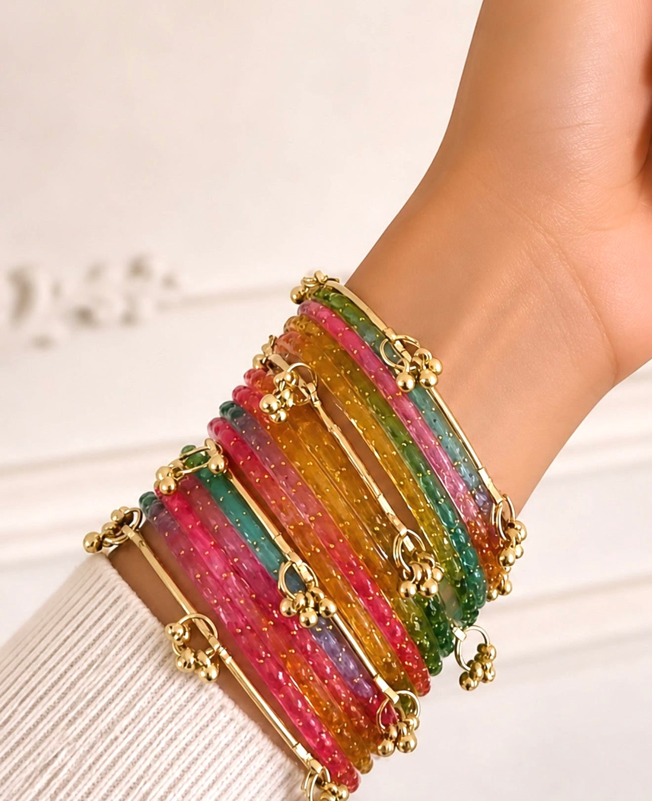 Anam Glass Bangle Set