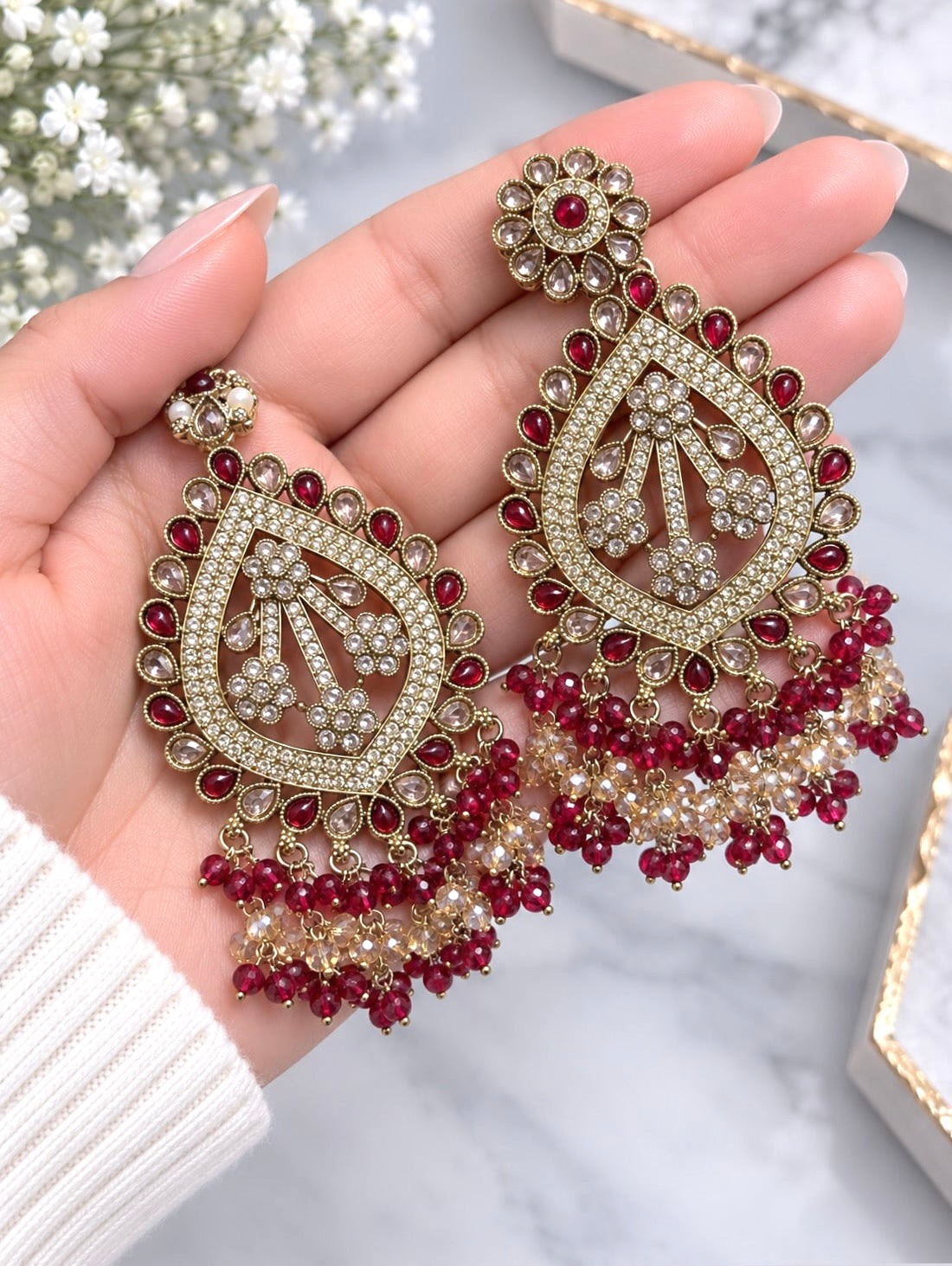 Kiara Heavy Necklace Set