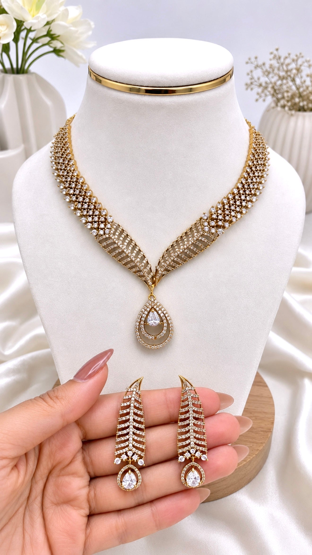 Poonam Necklace Set