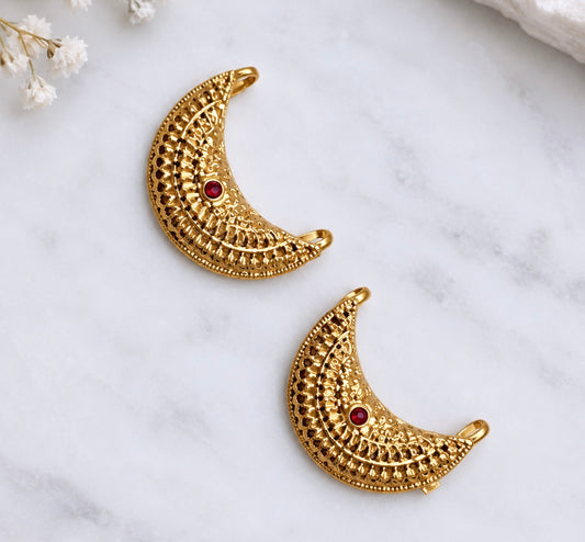 Sonia Punjabi Style Hair Clips-Pair of Two