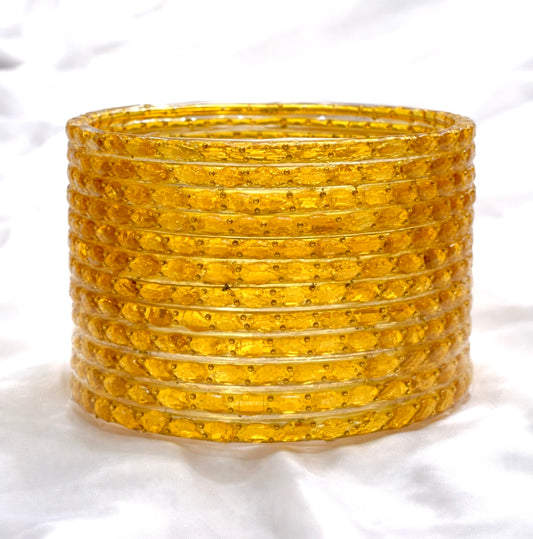 Sneha Raindrop Glass Bangles