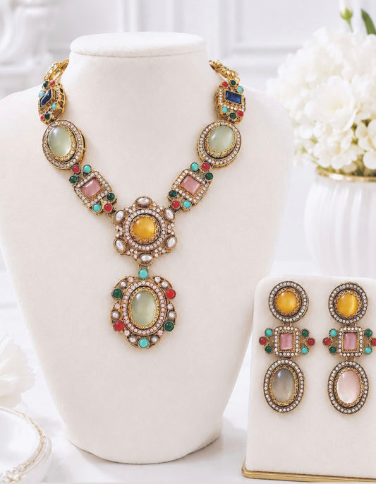 Nora Sabya Inspired Necklace Set