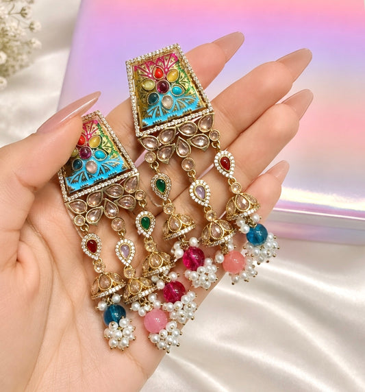 Esha Premium Statement Earrings