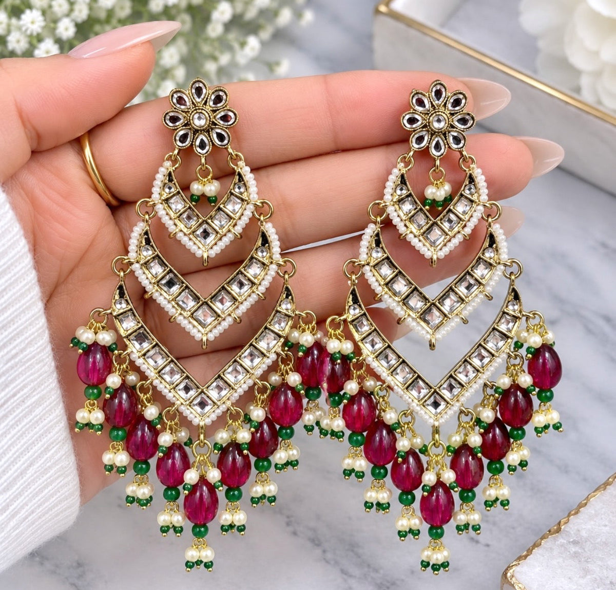Aisha Statement Earrings