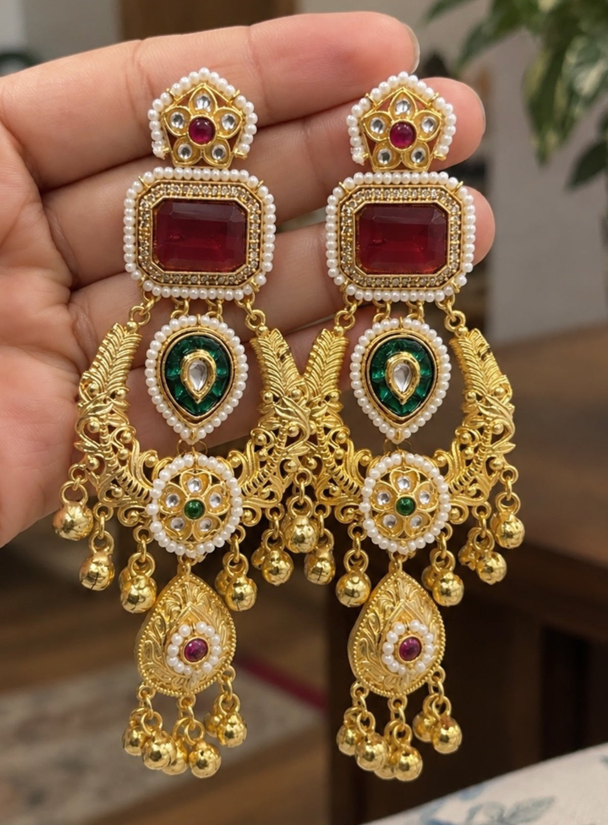 Mehak Kashmiri Style Earrings