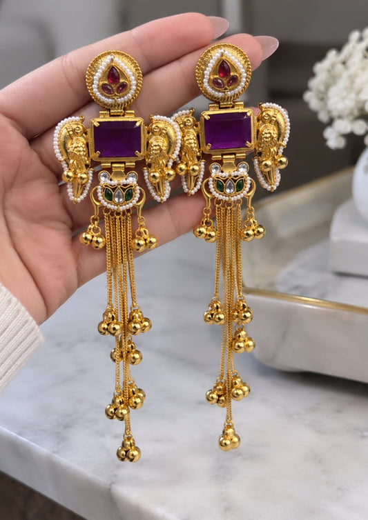 Sia Kashmiri Style Earrings