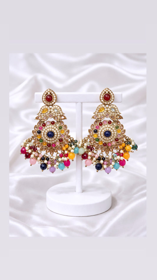 Alia Multi Color Earrings