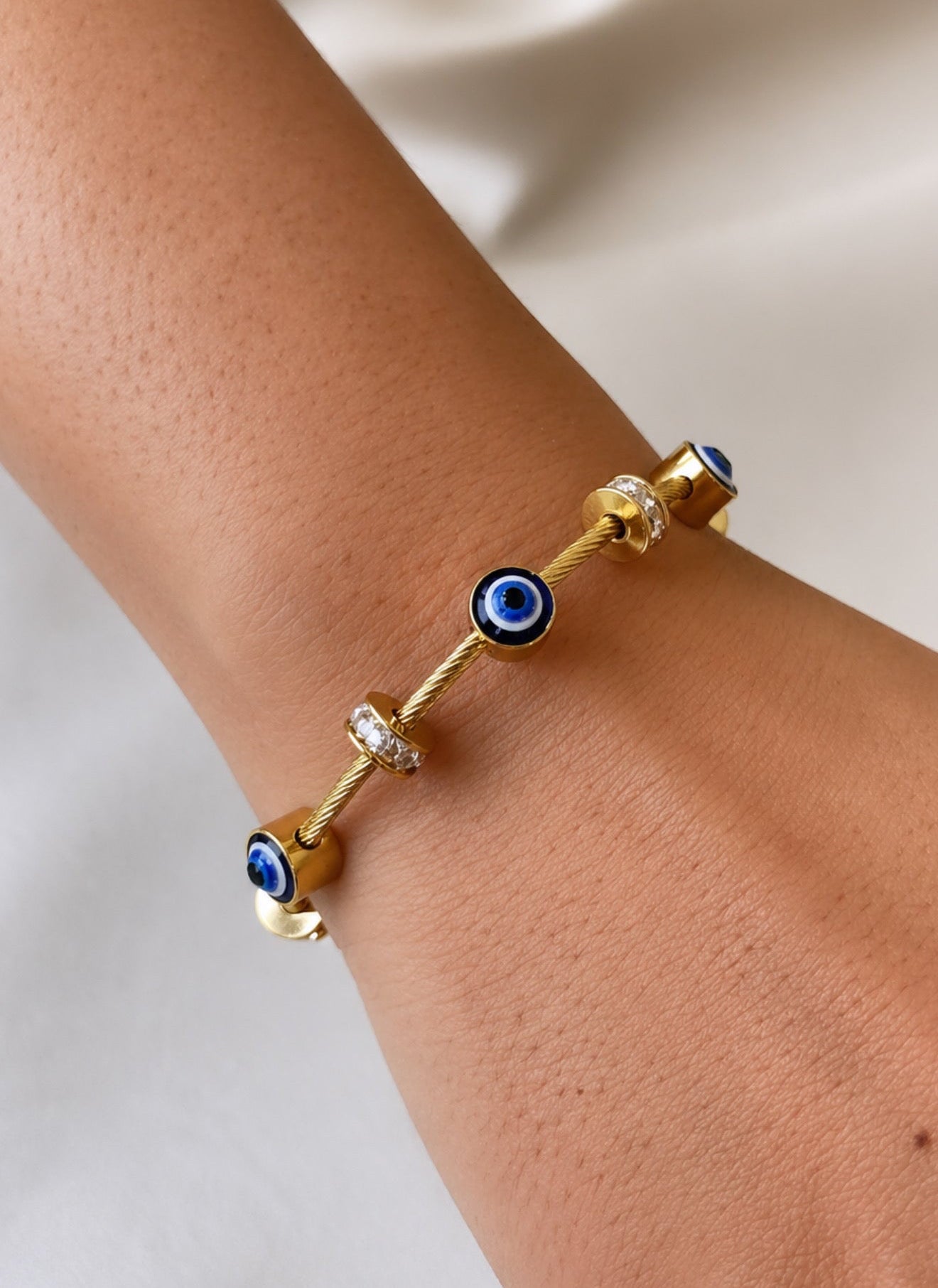 Simran Evil Eye Anti Tarnish Bracelet