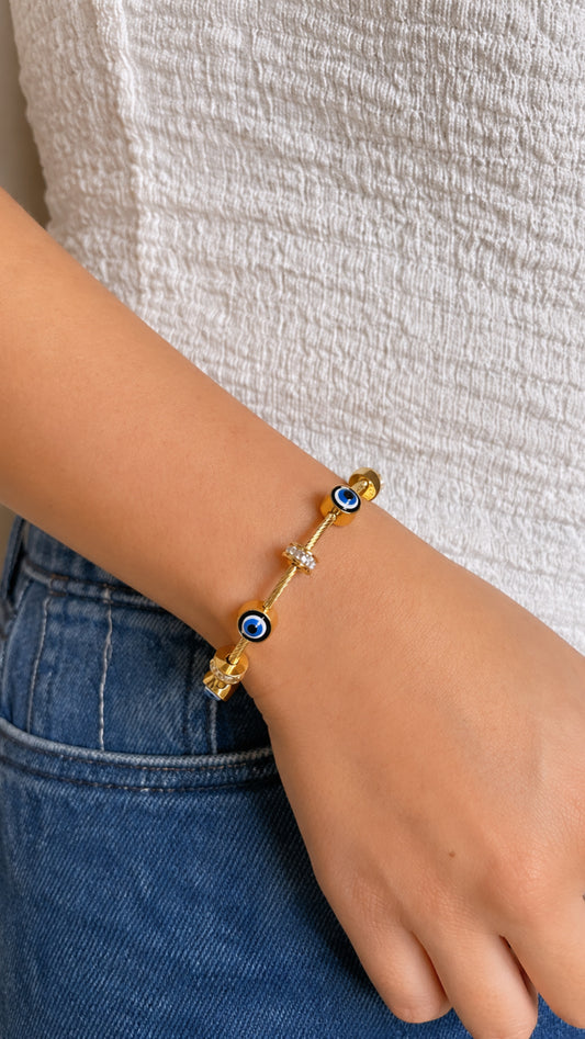 Simran Evil Eye Anti Tarnish Bracelet
