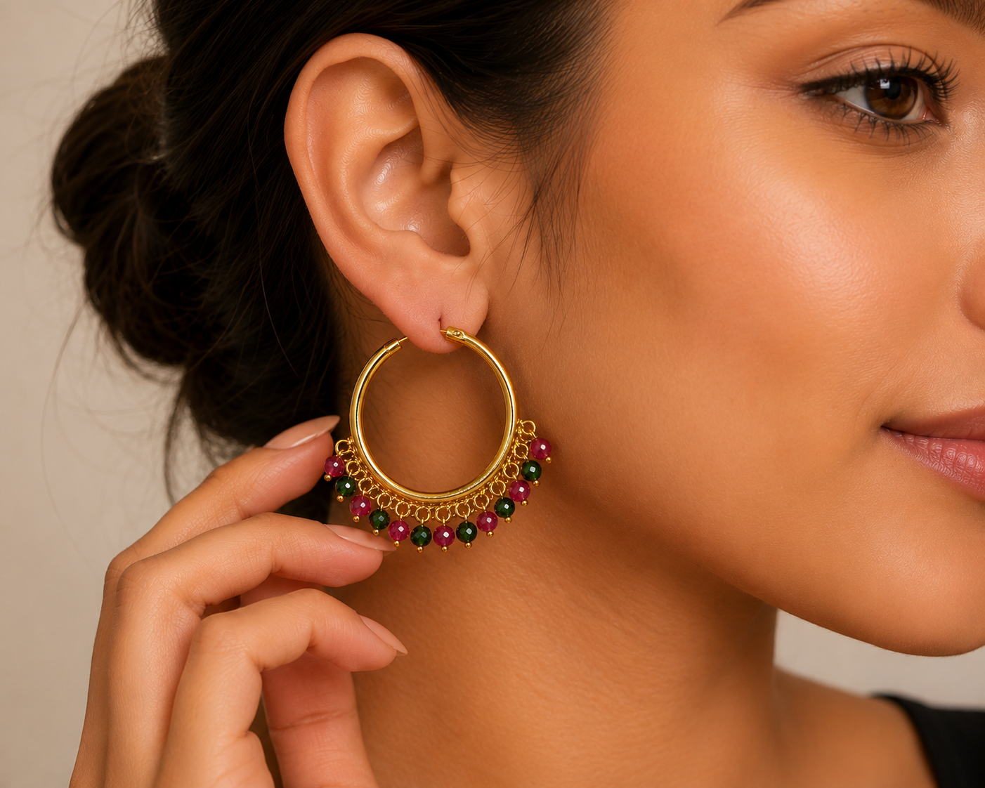 Surbhi Hoop Style Earrings