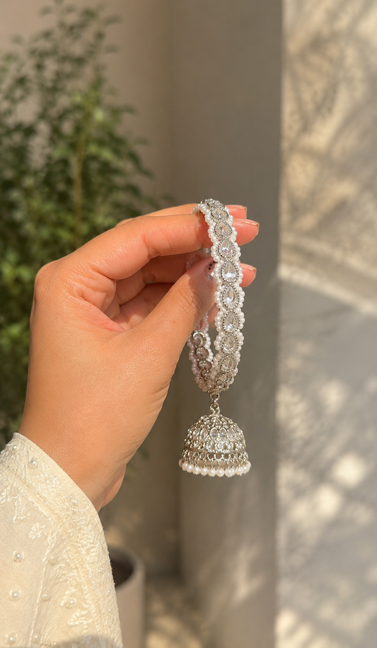 Piya Silver Hanging Style Bangle Set