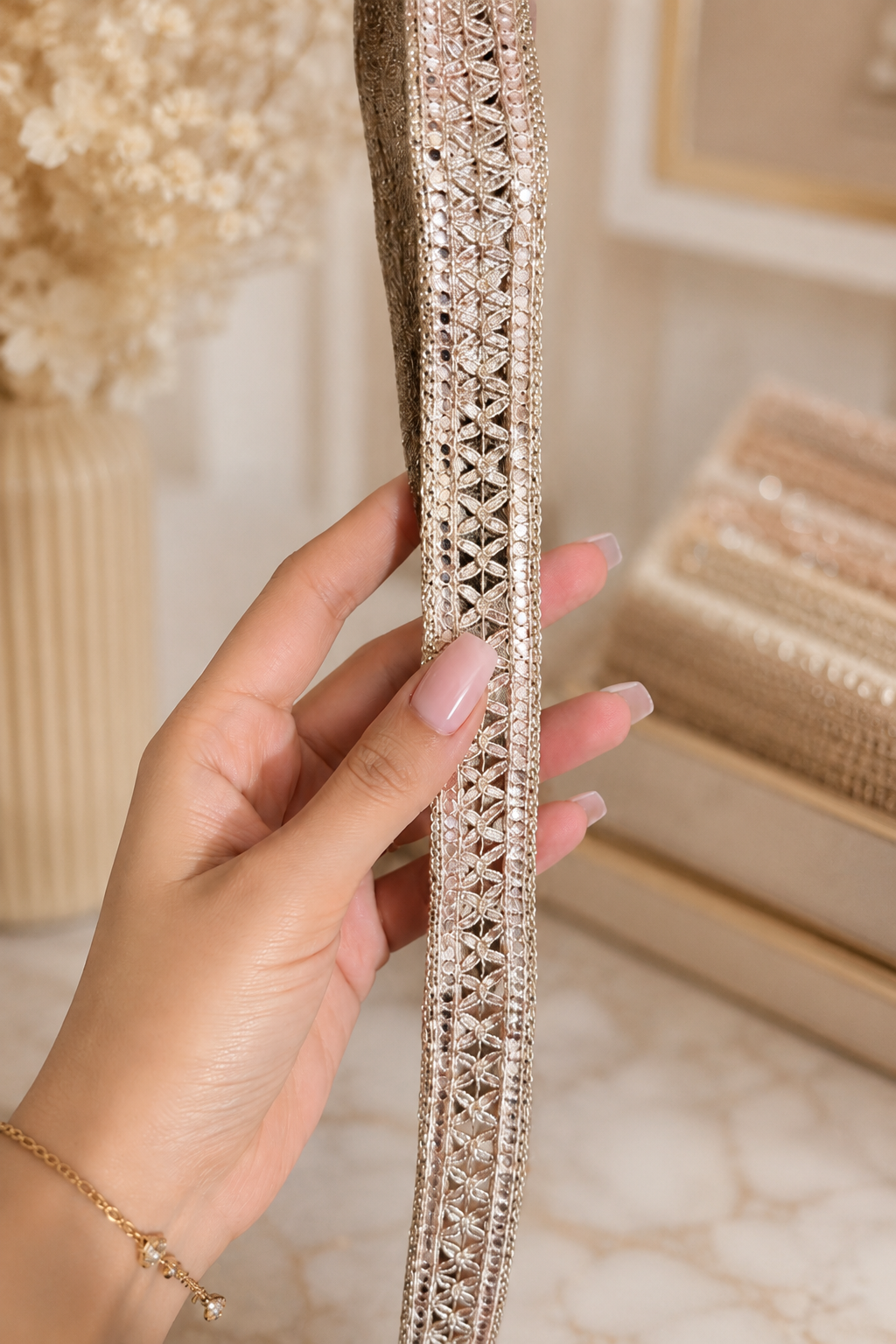 Hair Gota Patti For Braid
