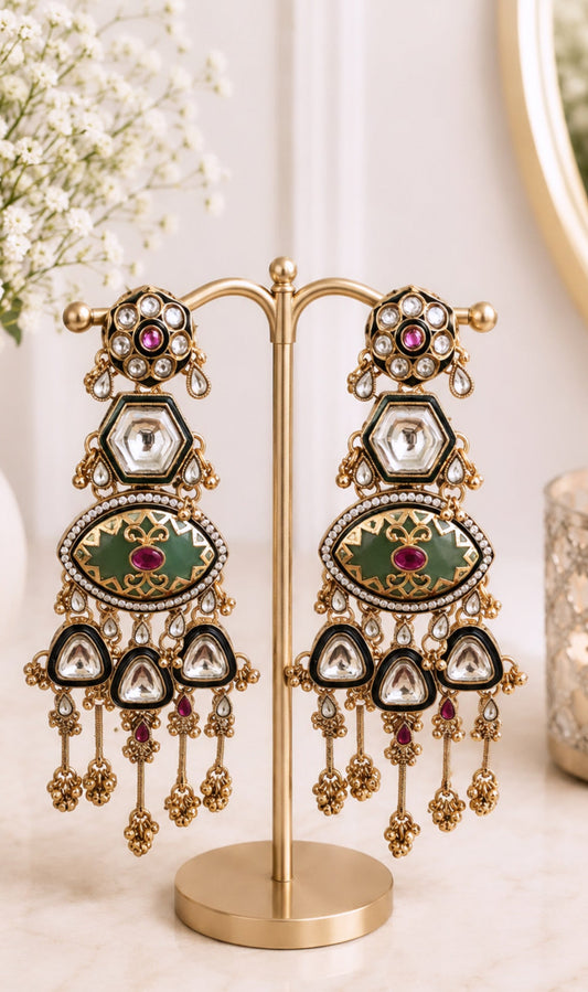 Tania Heritage Style Premium Earrings