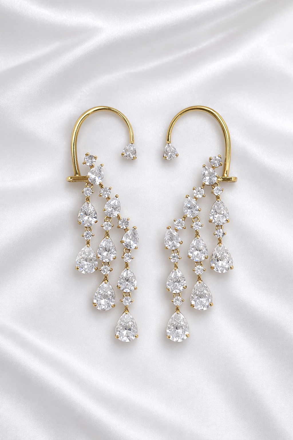 Kaira Dangling American Dimond Earrings