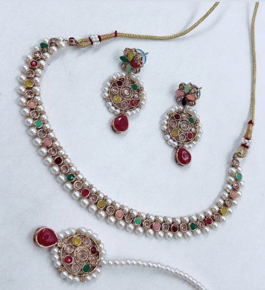 Multi Colored Lightweight Necklace Weight