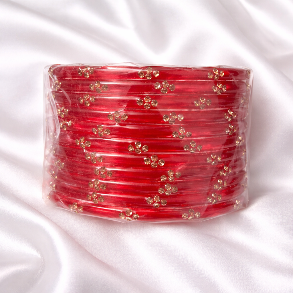 Noor Glass Bangle Set