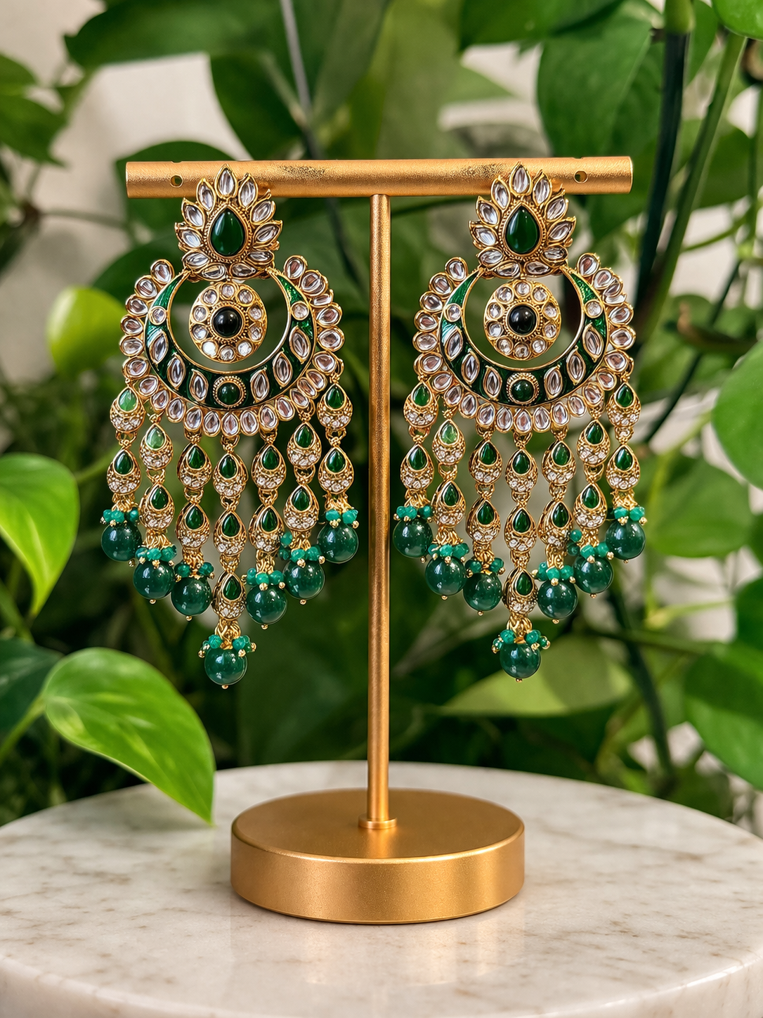 Priyanka Meenakari Earrings