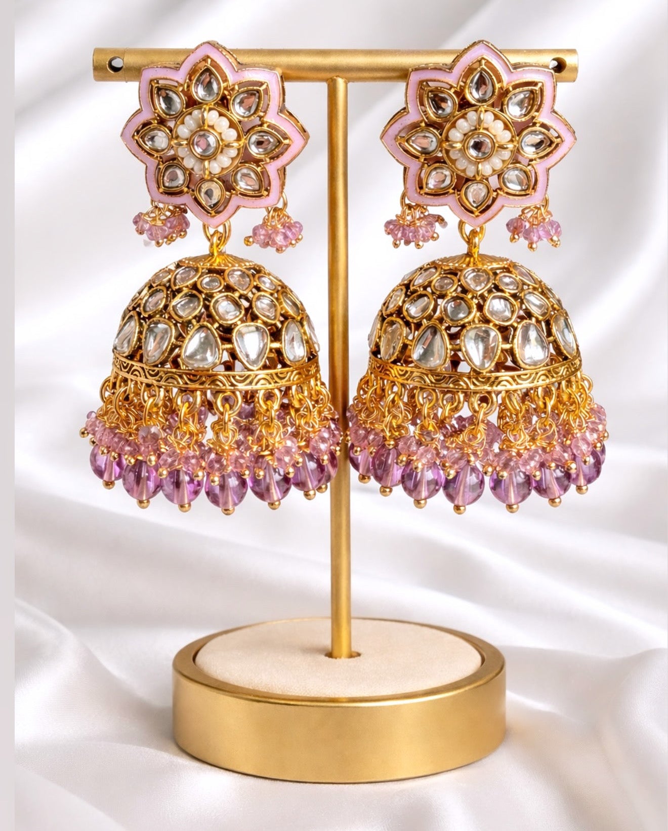 Aarohi Meenakari Jhumkis