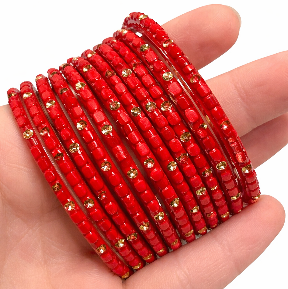 Inayat Glass Bangle Set