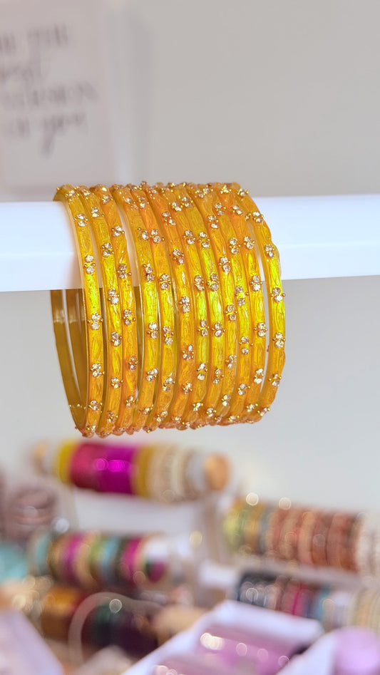 Mohabbat Glass Bangle Set